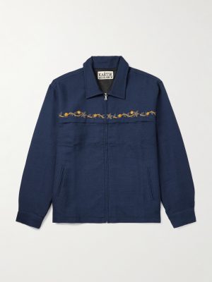 Embroidered Wool Jacket Embroidered Wool Jacket
