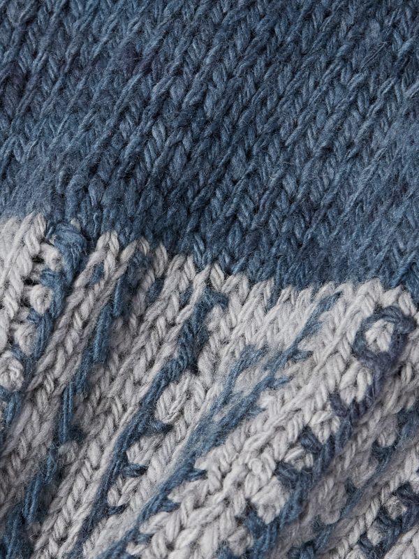 Jacquard-Knit Wool Sweater - CU