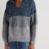 Jacquard-Knit Wool Sweater - FR