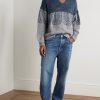 Jacquard-Knit Wool Sweater - OU