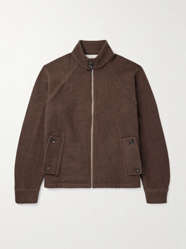 Wool Harrington Jacket