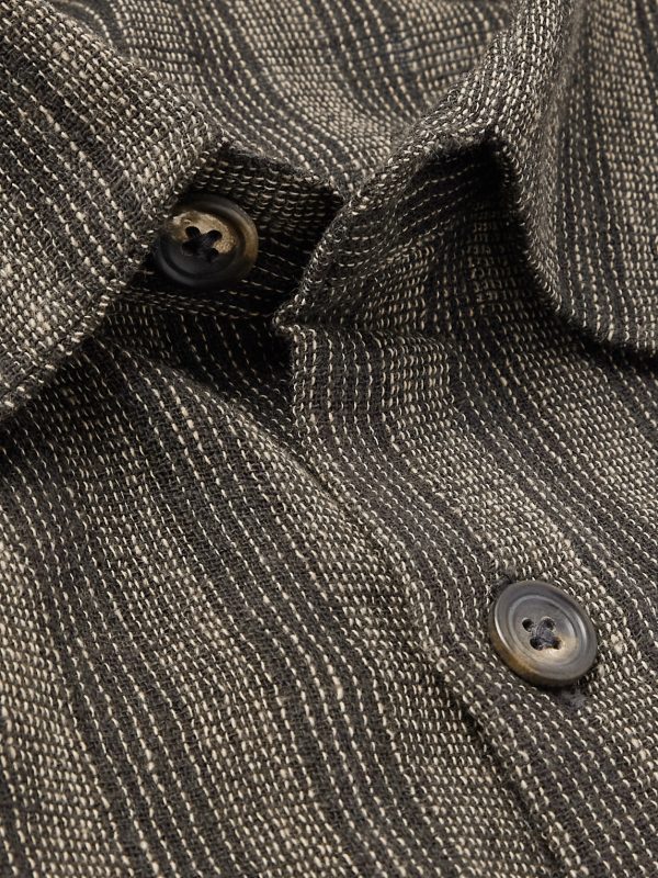Box Striped Cotton Shirt - CU