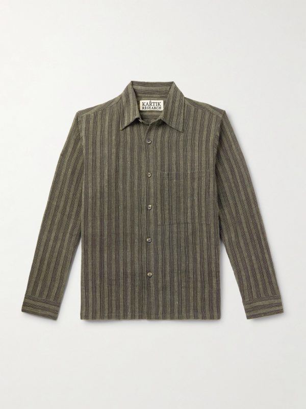 Box Striped Cotton Shirt