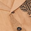 Camp-Collar Printed Silk Shirt - CU Camp-Collar Printed Silk Shirt - CU