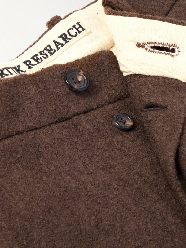 Straight-Leg Pleated Brushed-Wool Trousers - E1 Straight-Leg Pleated Brushed-Wool Trousers - E1