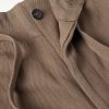 Fauji Belted Embellished Embroidered Cotton-Twill Wide-Leg Trousers - E1 Fauji Belted Embellished Embroidered Cotton-Twill Wide-Leg Trousers - E1