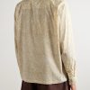 Camp-Collar Floral-Print Cotton-Gauze Shirt - BK Camp-Collar Floral-Print Cotton-Gauze Shirt - BK