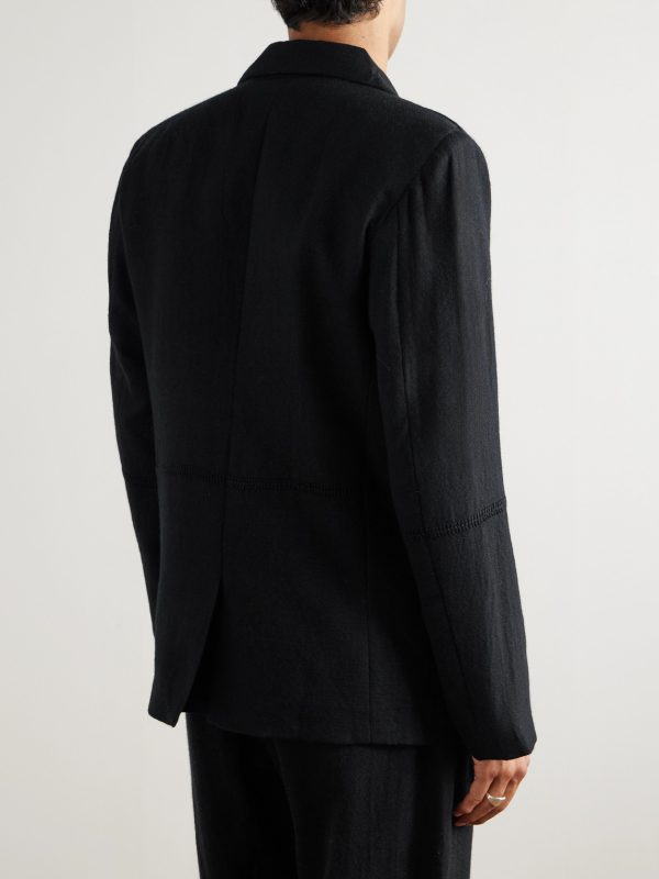 Rabari Wool Suit Jacket - BK Rabari Wool Suit Jacket - BK