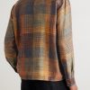 Box Checked Silk Shirt - BK Box Checked Silk Shirt - BK