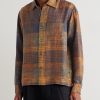 Box Checked Silk Shirt - FR Box Checked Silk Shirt - FR