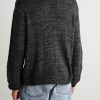 Logo-Embroidered Knitted Silk Sweater - BK Logo-Embroidered Knitted Silk Sweater - BK