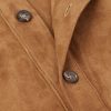 Rabari Embroidered Suede Jacket - CU