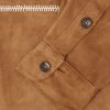 Rabari Embroidered Suede Jacket - E1