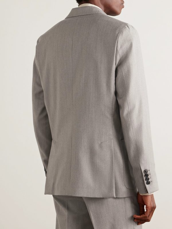 Wool Suit Jacket - BK
