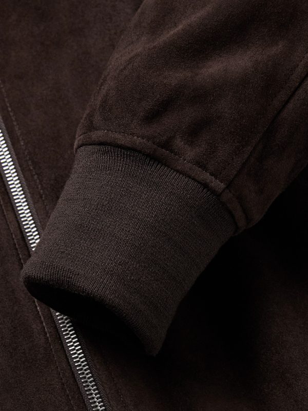 Suede Bomber Jacket - E1 Suede Bomber Jacket - E1