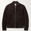 Suede Bomber Jacket Suede Bomber Jacket