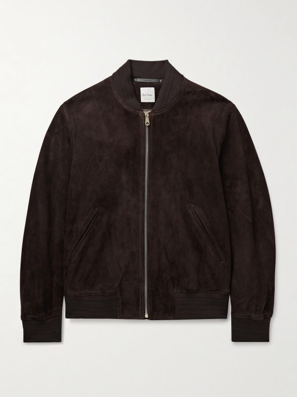 Suede Bomber Jacket Suede Bomber Jacket