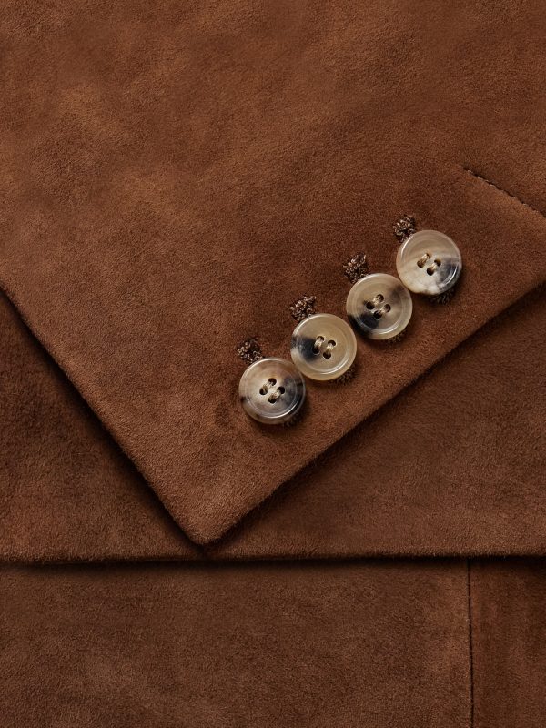 Suede Suit Jacket - CU Suede Suit Jacket - CU