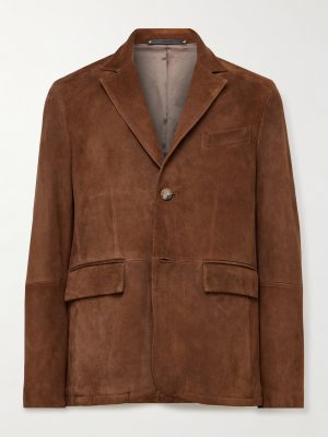 Suede Suit Jacket Suede Suit Jacket
