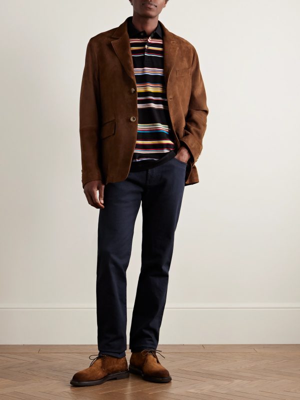 Suede Suit Jacket - OU Suede Suit Jacket - OU