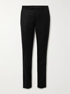 Slim-Fit Wool and Cashmere-Blend Flannel Suit Trousers Slim-Fit Wool and Cashmere-Blend Flannel Suit Trousers