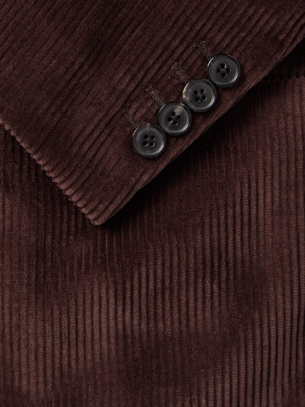 Slim-Fit Unstructured Cotton-Corduroy Suit Jacket - CU Slim-Fit Unstructured Cotton-Corduroy Suit Jacket - CU