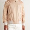 Cotton-Blend Twill Bomber Jacket - FR Cotton-Blend Twill Bomber Jacket - FR