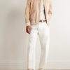 Cotton-Blend Twill Bomber Jacket - OU Cotton-Blend Twill Bomber Jacket - OU