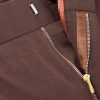 Straight-Leg Cotton and Linen-Blend Trousers - E1 Straight-Leg Cotton and Linen-Blend Trousers - E1