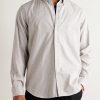 Button-Down Collar Checked Cotton Shirt - FR Button-Down Collar Checked Cotton Shirt - FR