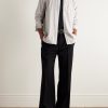 Button-Down Collar Checked Cotton Shirt - OU Button-Down Collar Checked Cotton Shirt - OU