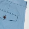 Straight-Leg Cotton-Blend Twill Trousers - CU