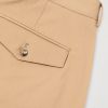 Straight-Leg Cotton-Blend Twill Trousers - CU