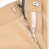 Straight-Leg Cotton-Blend Twill Trousers - E1