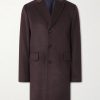 Slim-Fit Wool and Cashmere-Blend Felt Coat Slim-Fit Wool and Cashmere-Blend Felt Coat