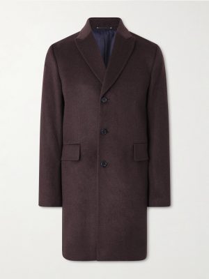 Slim-Fit Wool and Cashmere-Blend Felt Coat Slim-Fit Wool and Cashmere-Blend Felt Coat