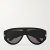 Bronson Aviator-Style Acetate Sunglasses