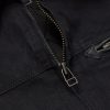 Leather-Trimmed Distressed Padded Cotton-Canvas Jacket - CU Leather-Trimmed Distressed Padded Cotton-Canvas Jacket - CU