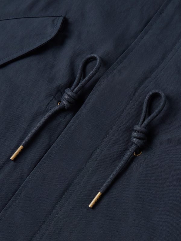 Oscar Cotton and Nylon-Blend Twill Jacket - E1