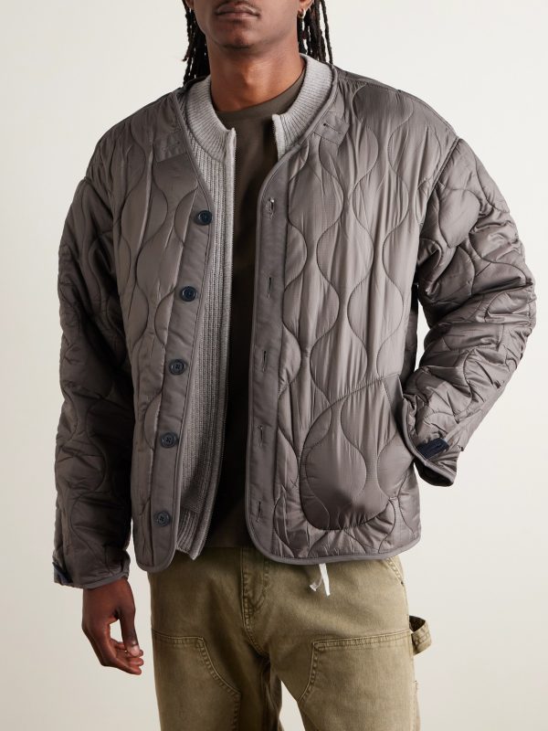 Oscar Cotton and Nylon-Blend Twill Jacket - E2