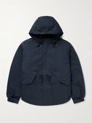 Oscar Cotton and Nylon-Blend Twill Jacket