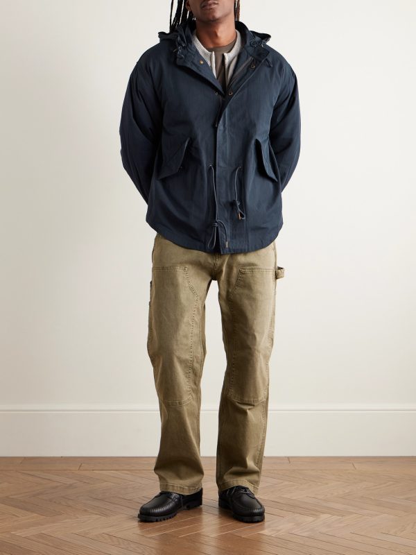 Oscar Cotton and Nylon-Blend Twill Jacket - OU