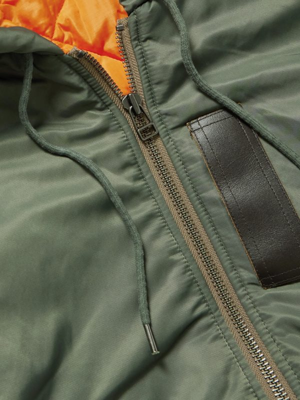 Active MA-1 Padded Shell Hooded Jacket - CU