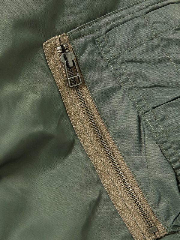 Active MA-1 Padded Shell Hooded Jacket - E1