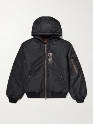 Active MA-1 Padded Shell Hooded Jacket Active MA-1 Padded Shell Hooded Jacket