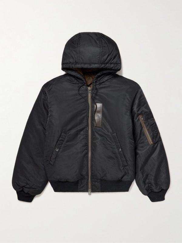 Active MA-1 Padded Shell Hooded Jacket Active MA-1 Padded Shell Hooded Jacket