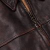 Distressed Leather Jacket - CU Distressed Leather Jacket - CU