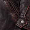 Distressed Leather Jacket - E1 Distressed Leather Jacket - E1