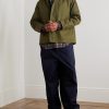 Edgar Plush-Trimmed Cotton-Canvas Jacket - OU