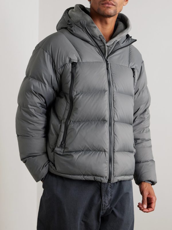Altavia Quilted Nylon Hooded Down Jacket - FR Altavia Quilted Nylon Hooded Down Jacket - FR